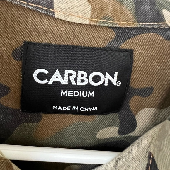 Carbon Camo Snap Up‎ Jacket - Picture 3 of 8